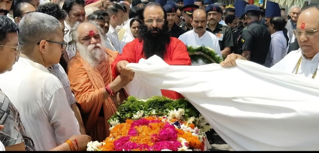 पूर्व मुख्यमंत्री वी.सी. खंडूरी को संत समाज की श्रद्धांजलि, श्रीमहंत रविंद्र पुरी महाराज ने कहा—देश के लिए अपूरणीय क्षति