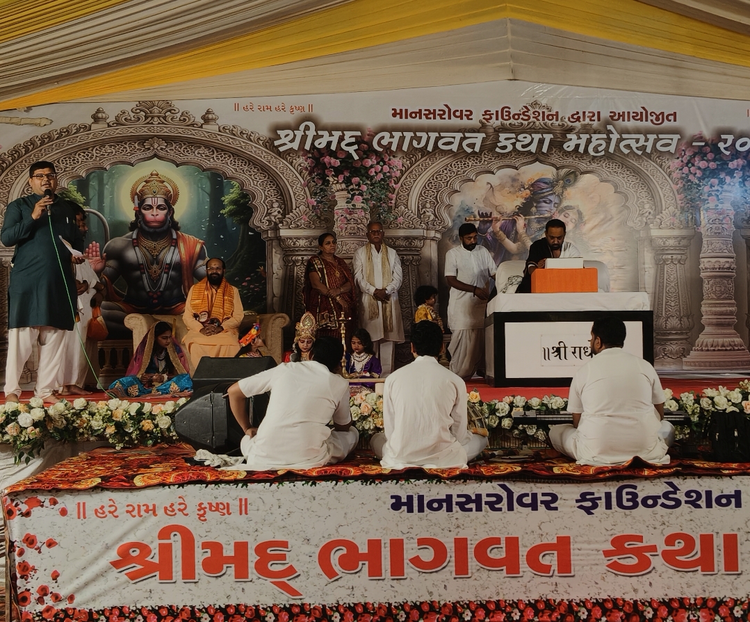 चेतन ज्योति आश्रम, हरिद्वार में श्रीमद् भागवत कथा ज्ञान यज्ञ का भव्य शुभारंभ, प्रथम दिवस श्रद्धालुओं से गूंजा परिसर