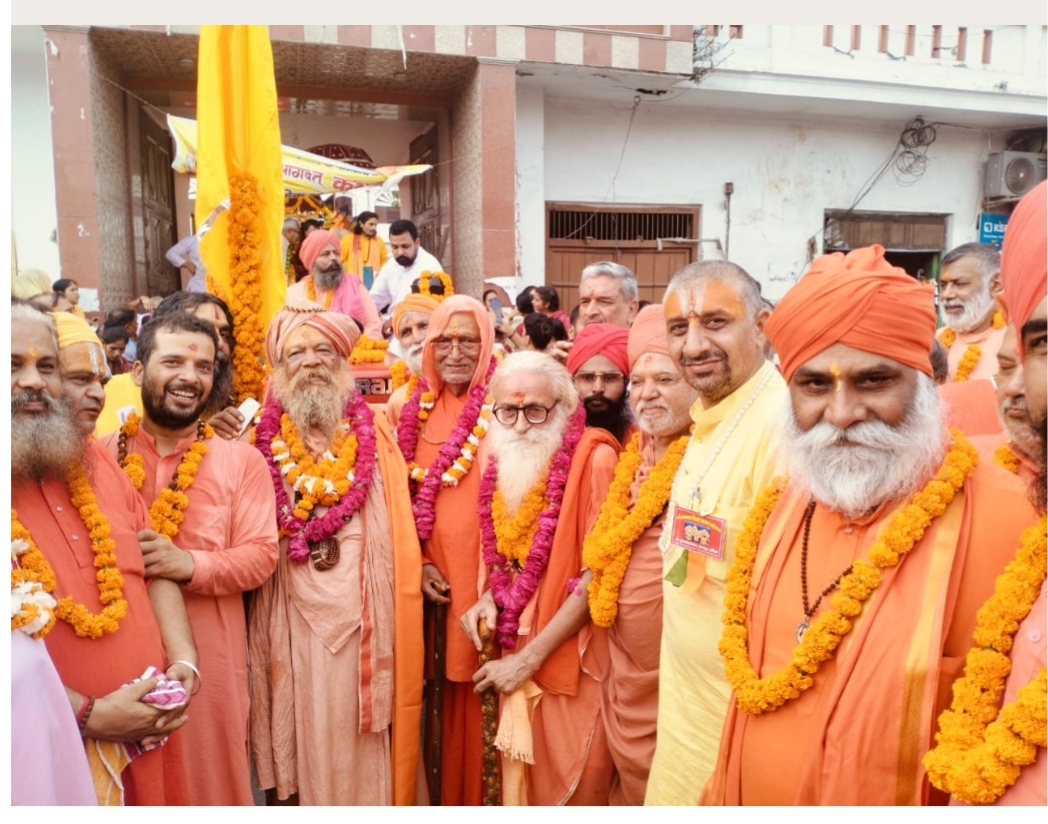हरिद्वार में धूमधाम से निकली 48वीं श्री जगन्नाथ रथयात्रा, संत सम्मेलन का भी आयोजन