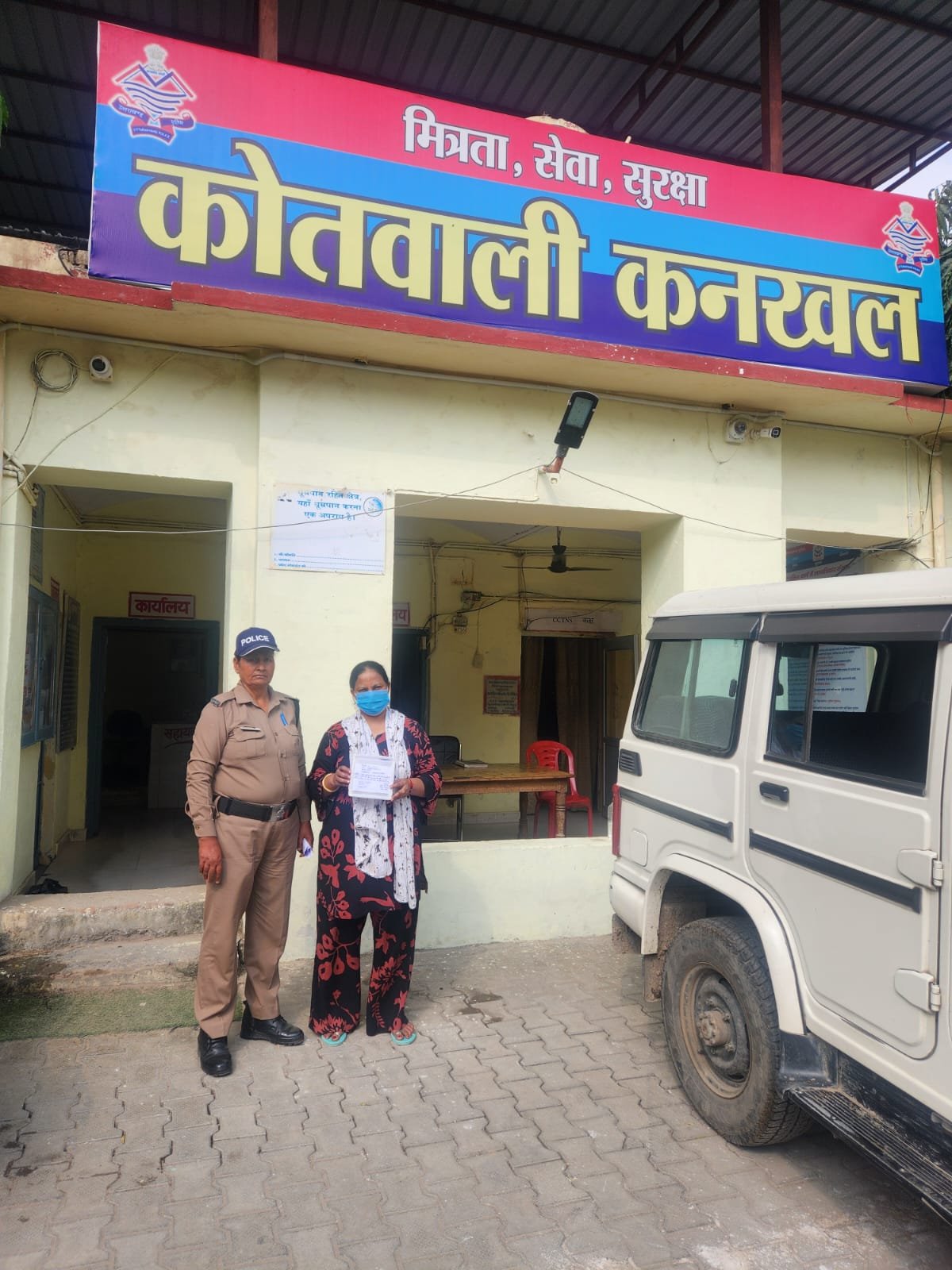 गुरुबक्श विहार कनखल में चोरी का पुलिस ने किया खुलासा